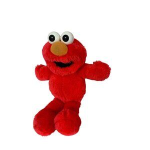 Vintage Tyco Plush Elmo 34606 Elmo Loves You 14 in Tall Red Stuffed Animal Doll